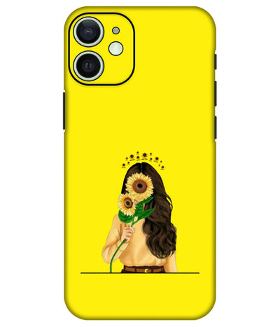 Image of a phone case featuring a mobile skin with a graphic design.