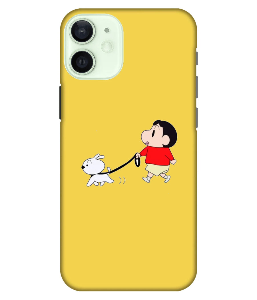 Sinchan With Dog Slim Hard Case