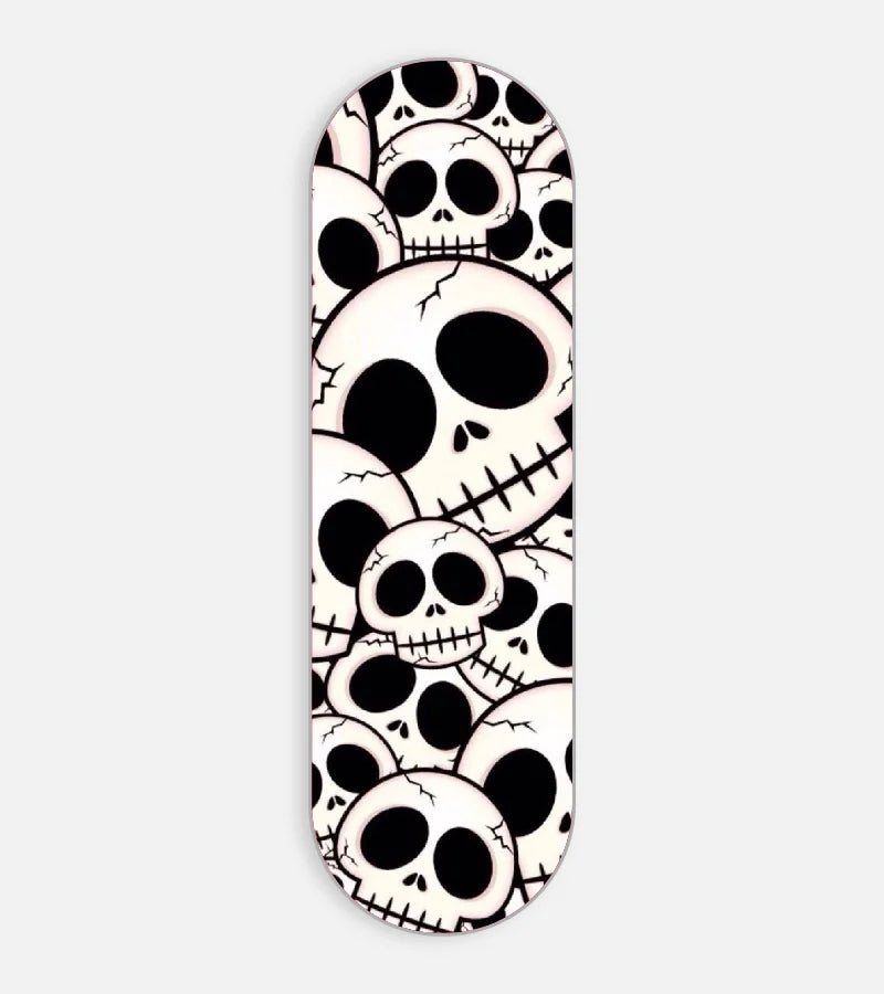 Skeleton Pattern Phone Grip Slider