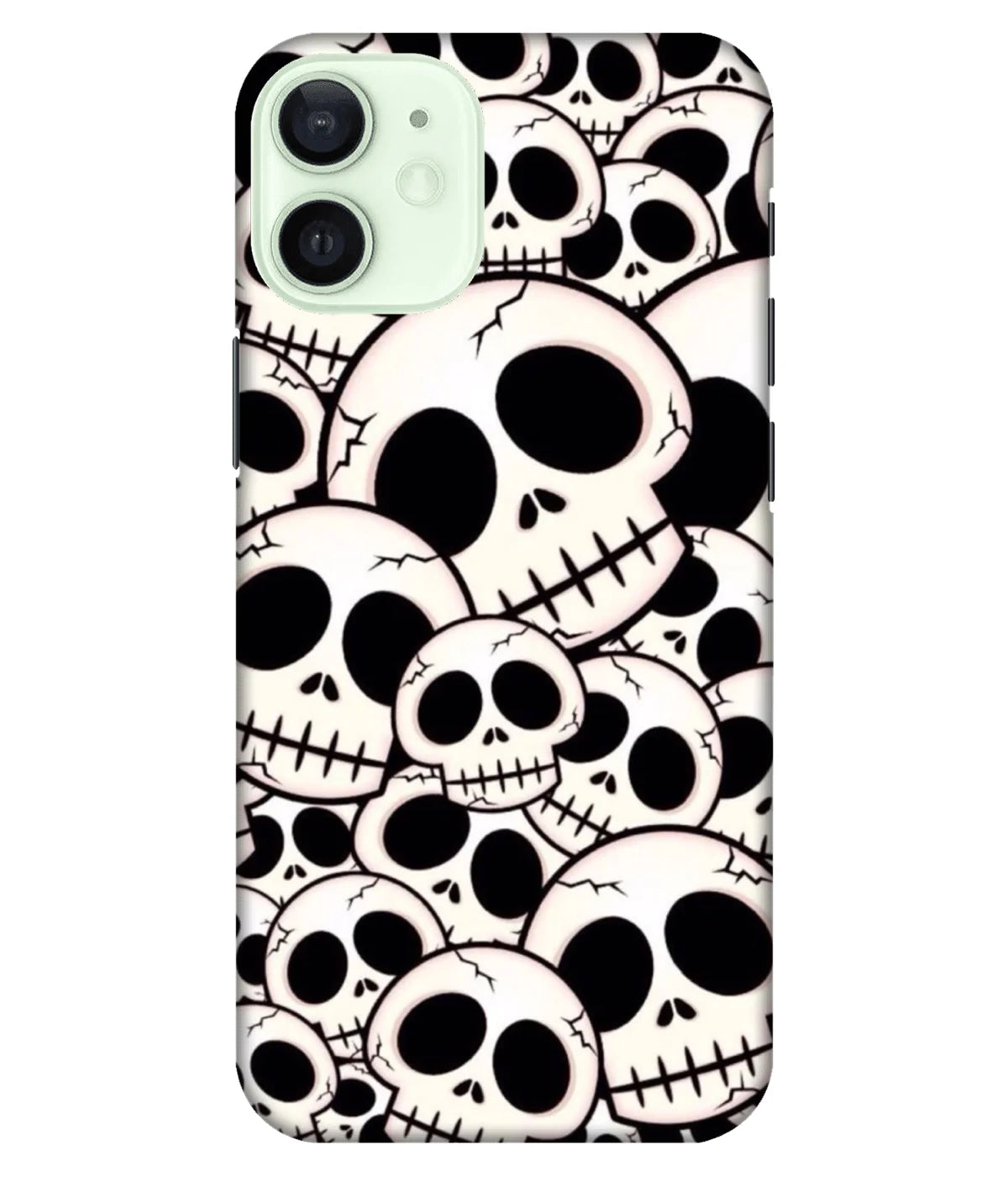 A product shot of a slim hard case with a colorful design.