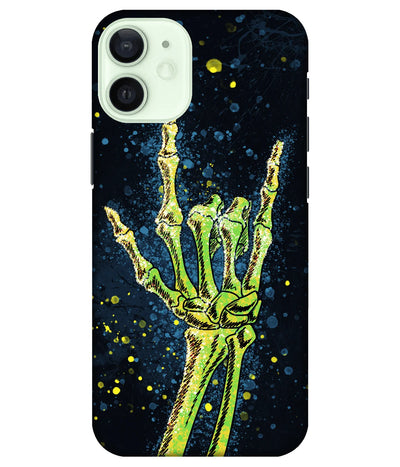 A product shot of a slim hard case with a colorful design.