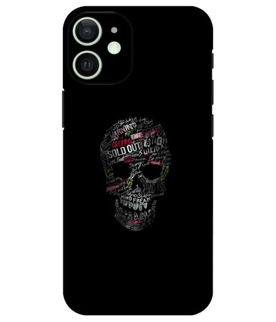 Image of a phone case featuring a mobile skin with a graphic design.