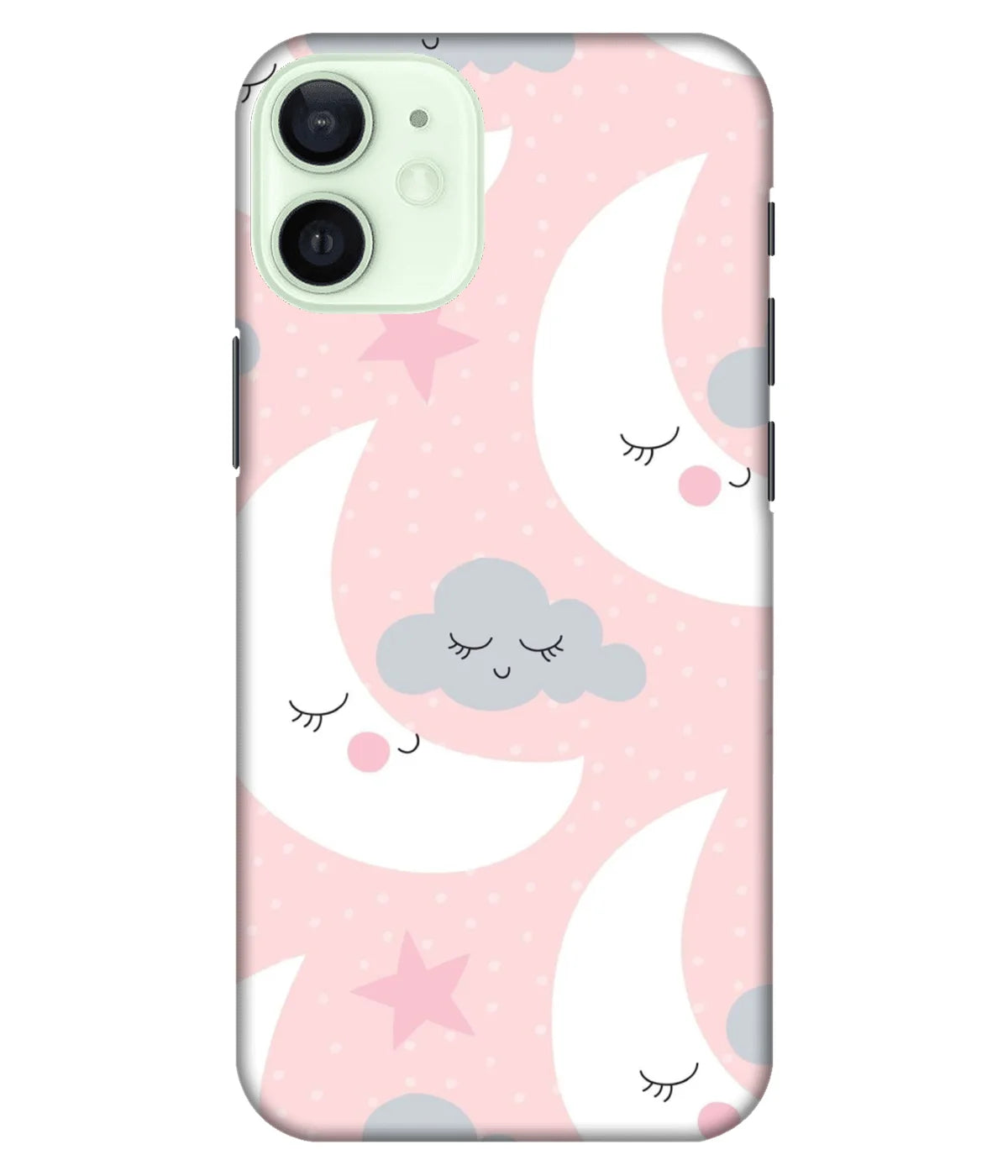 A product shot of a slim hard case with a colorful design.