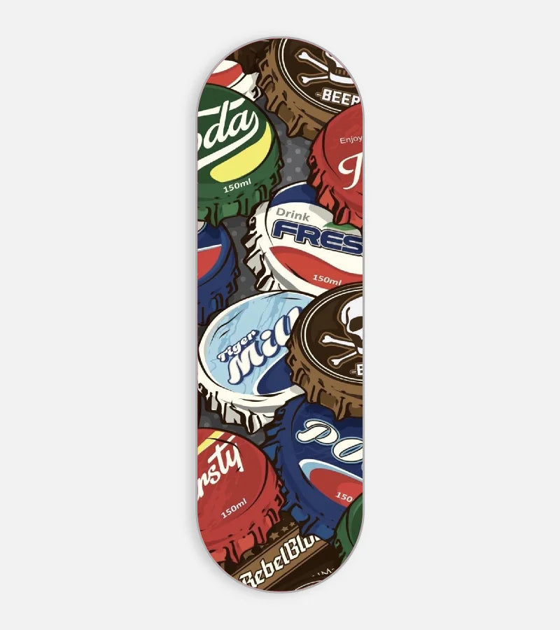 Soda Can Pattern Phone Grip Slider
