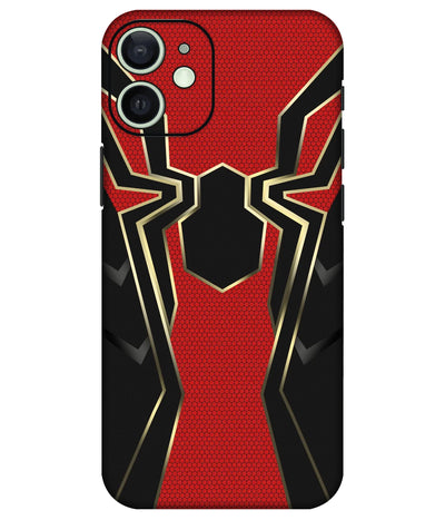 Image of a phone case featuring a mobile skin with a graphic design.
