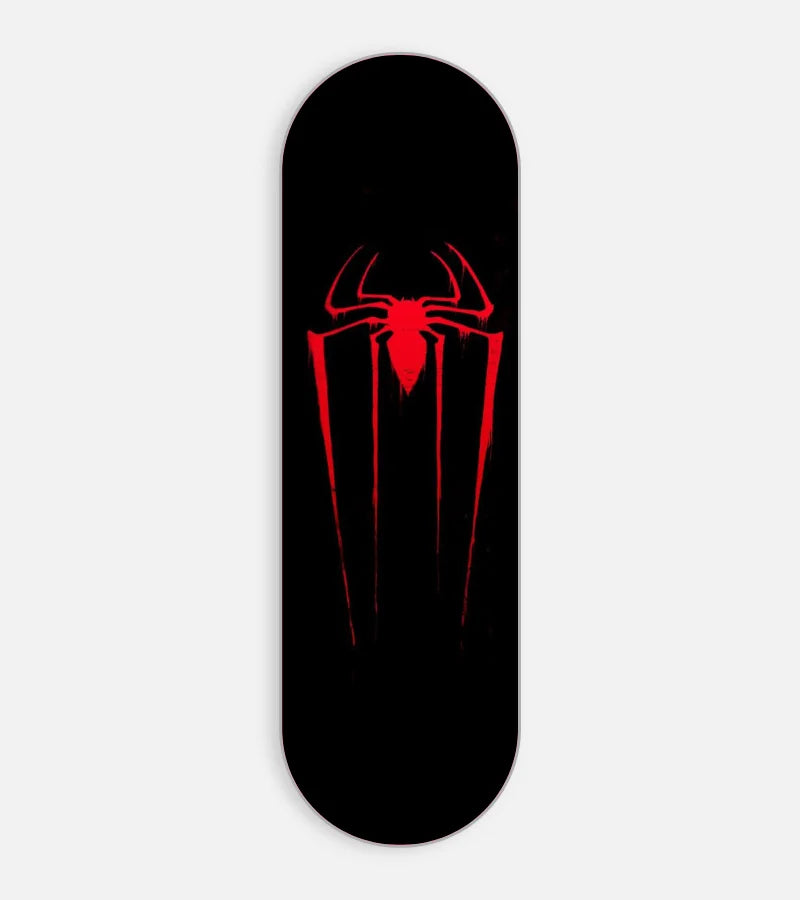Spiderman Logo Dark Phone Grip Slider