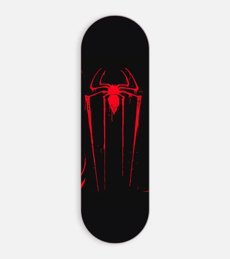 Spiderman Logo Red Phone Grip Slider