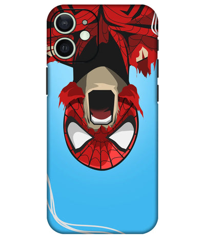 Image of a phone case featuring a mobile skin with a graphic design.