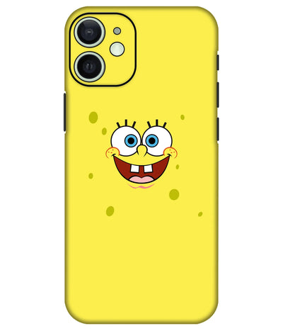 Image of a phone case featuring a mobile skin with a graphic design.