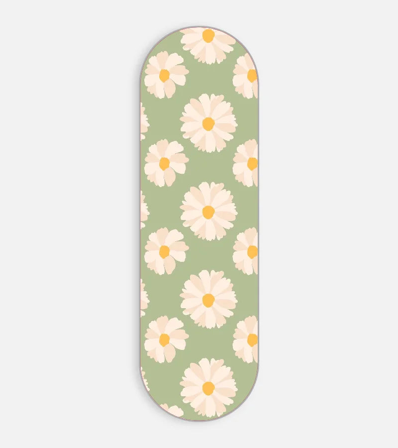 Spring Daisy Flower Pattern Phone Grip Slider