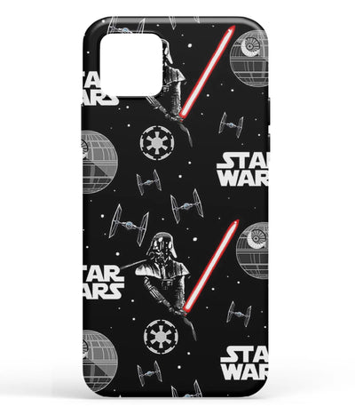 A front-on view of soft silicone phone case with a colorful design.