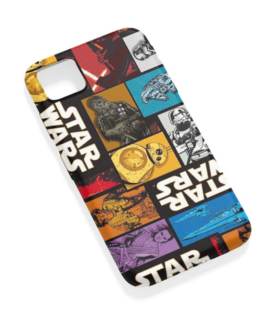 An angled view of a soft silicone case featuring a vibrant design.