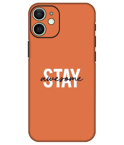 Image of a phone case featuring a mobile skin with a graphic design.