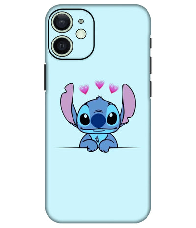 Image of a phone case featuring a mobile skin with a graphic design.