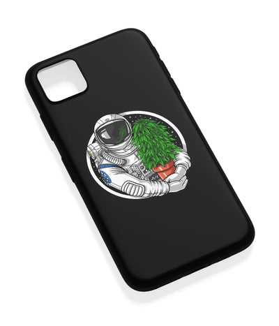 An angled view of a soft silicone case featuring a vibrant design.