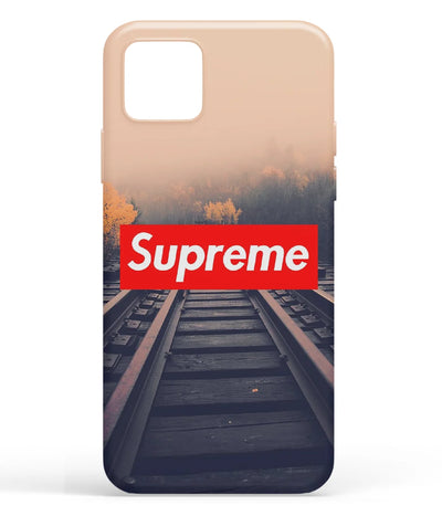 A front-on view of soft silicone phone case with a colorful design.