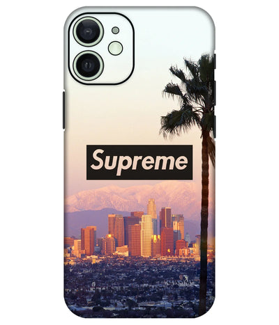 Image of a phone case featuring a mobile skin with a graphic design.