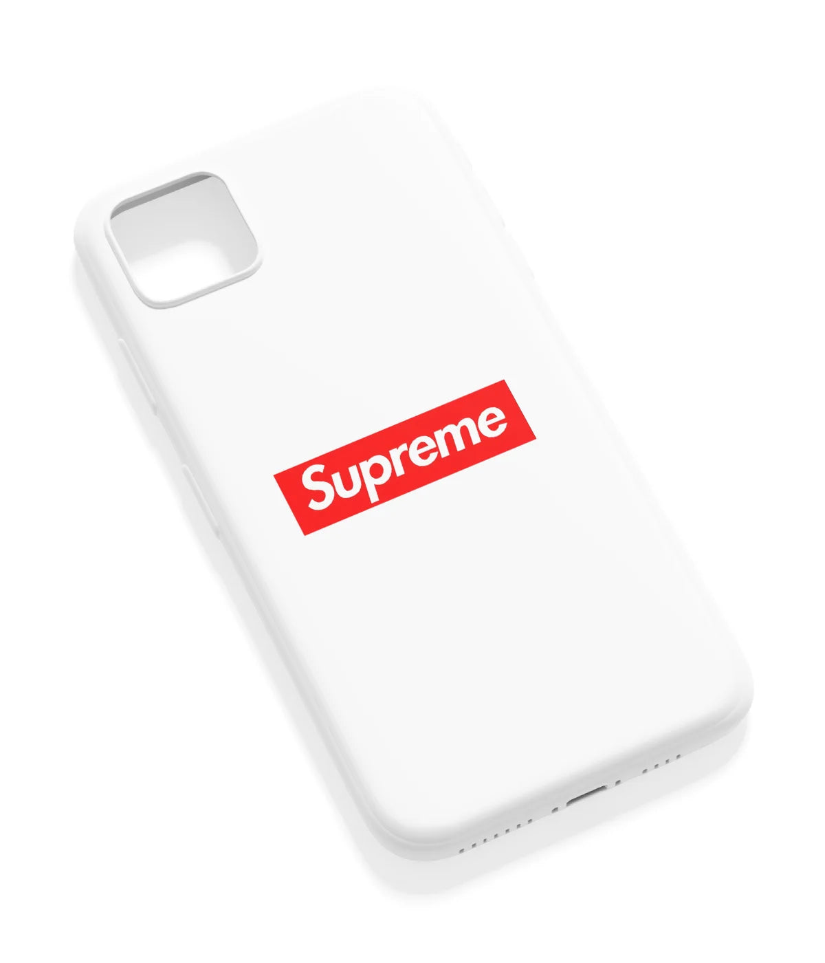 An angled view of a soft silicone case featuring a vibrant design.