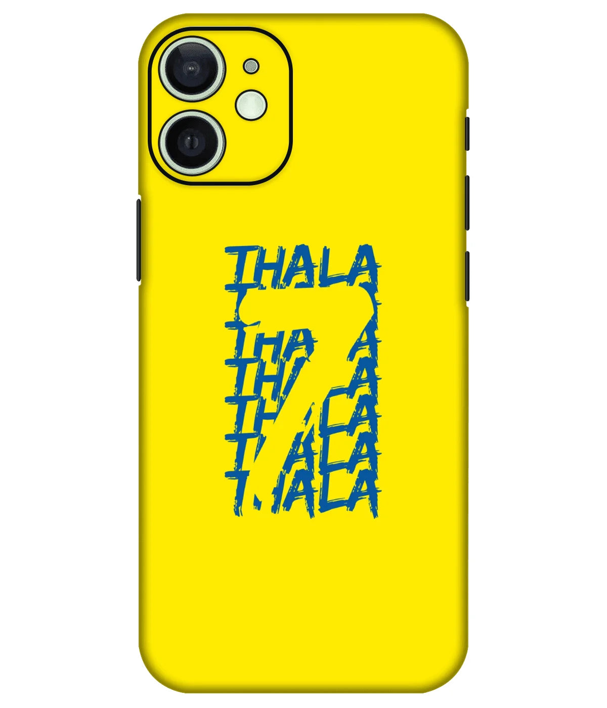 Image of a phone case featuring a mobile skin with a graphic design.