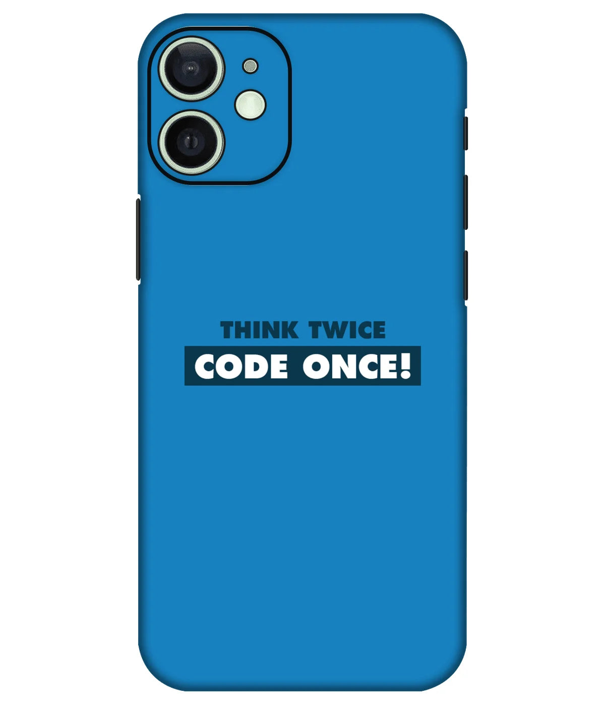 Image of a phone case featuring a mobile skin with a graphic design.