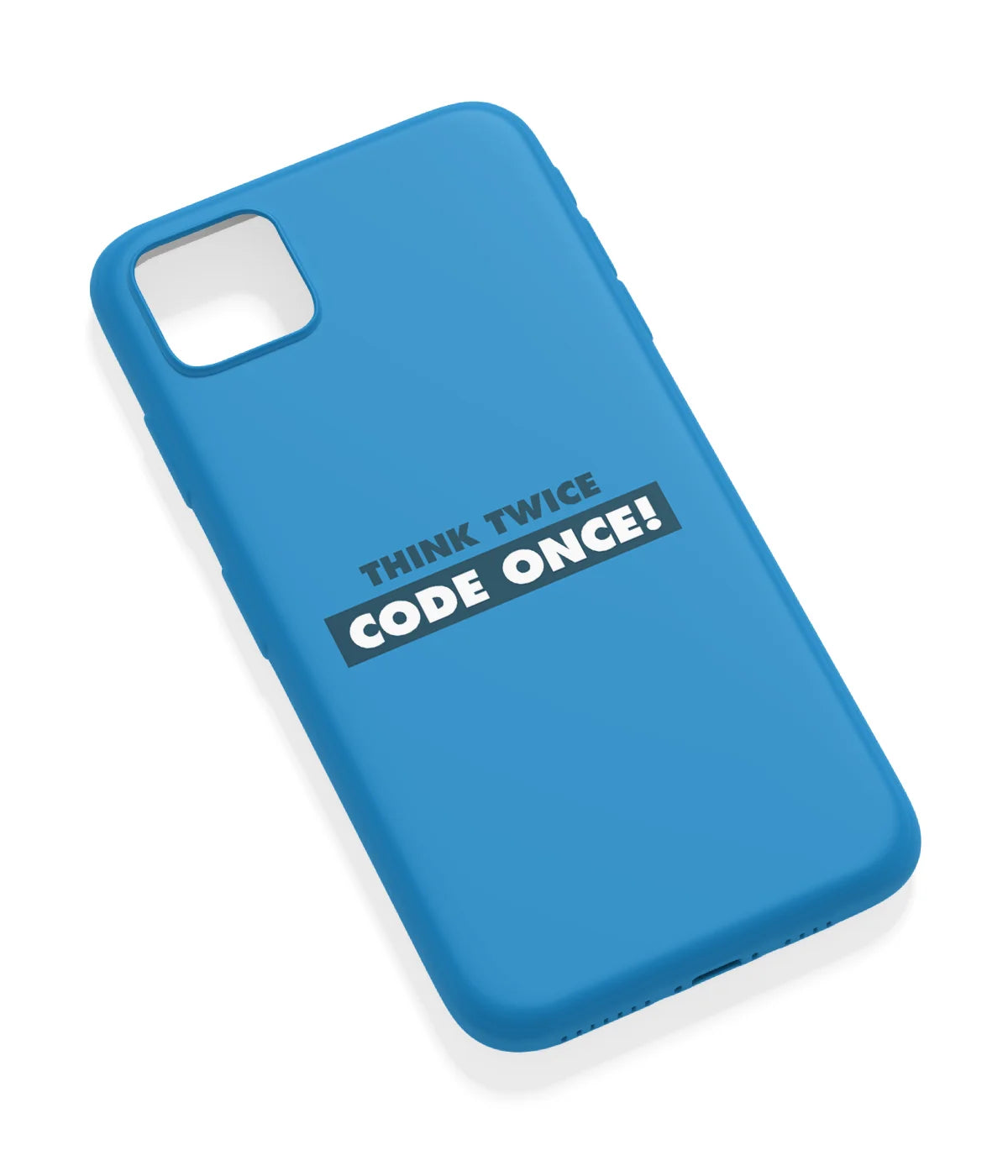 An angled view of a soft silicone case featuring a vibrant design.