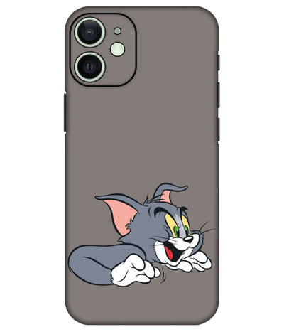 Image of a phone case featuring a mobile skin with a graphic design.