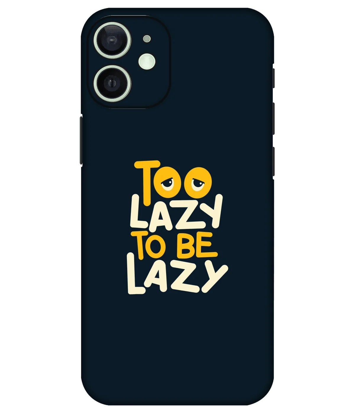 Image of a phone case featuring a mobile skin with a graphic design.