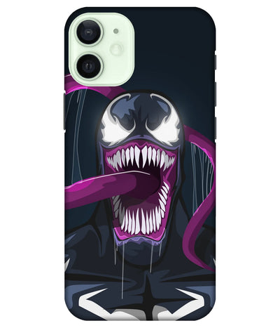A product shot of a slim hard case with a colorful design.