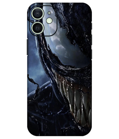 Image of a phone case featuring a mobile skin with a graphic design.