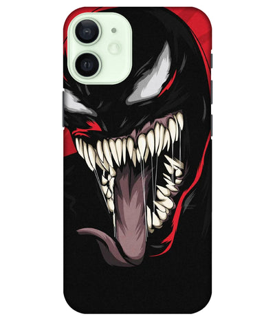 A product shot of a slim hard case with a colorful design.