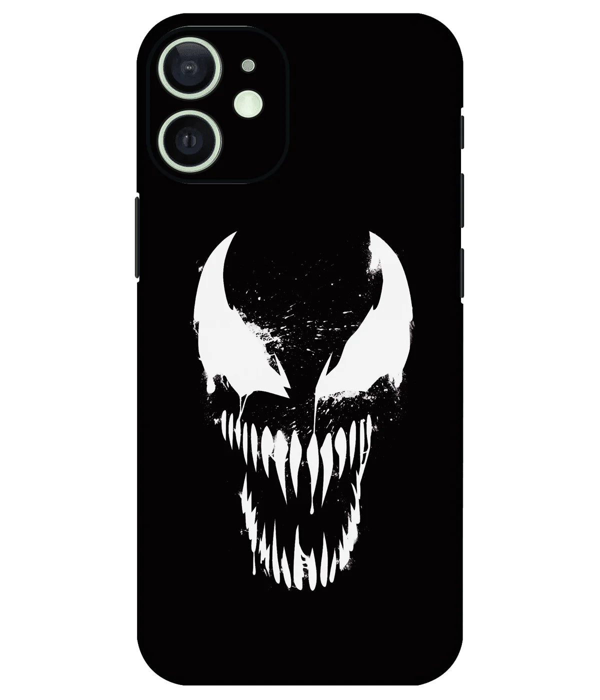Image of a phone case featuring a mobile skin with a graphic design.
