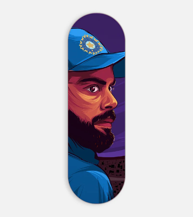 Virat Kohli Digital Art Phone Grip Slider
