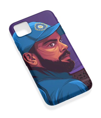 An angled view of a soft silicone case featuring a vibrant design.