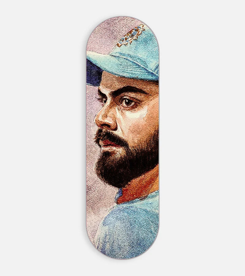 Virat Kohli Retro Art Phone Grip Slider