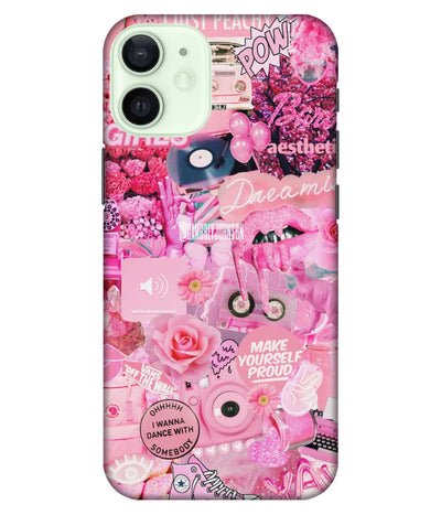 A product shot of a slim hard case with a colorful design.