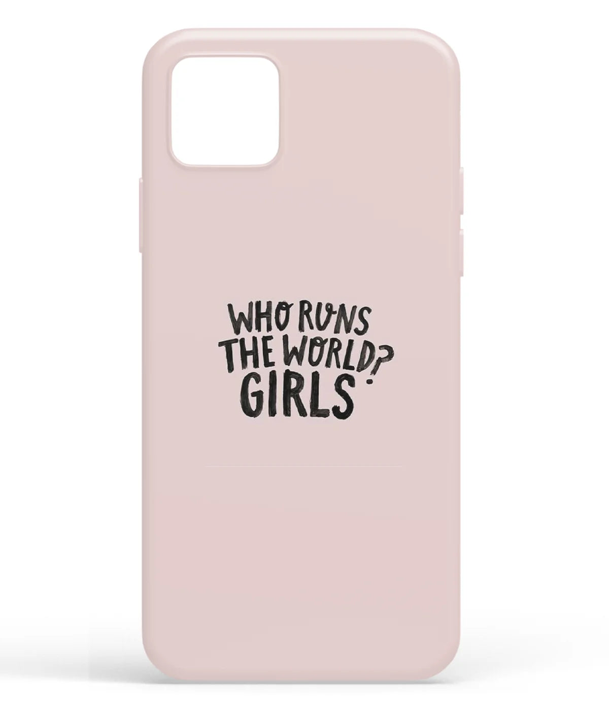 A front-on view of soft silicone phone case with a colorful design.