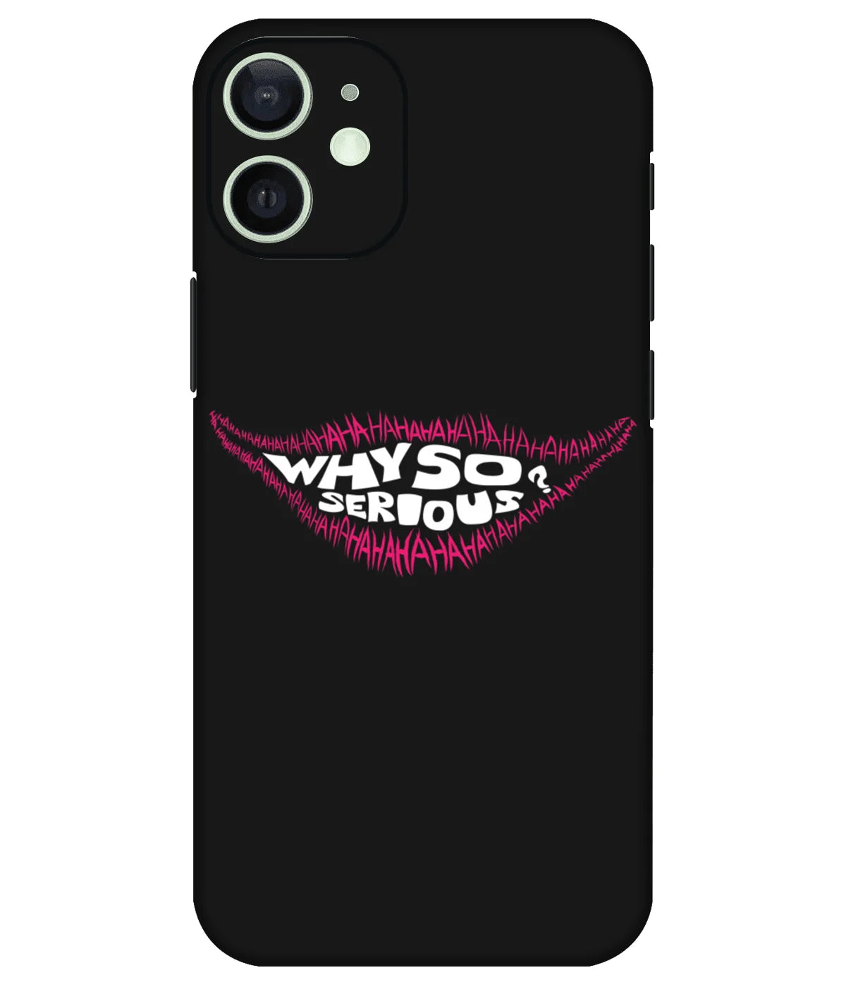 Image of a phone case featuring a mobile skin with a graphic design.