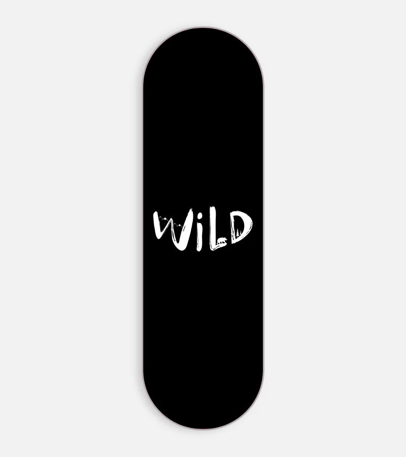 Wild Wordart Phone Grip Slider