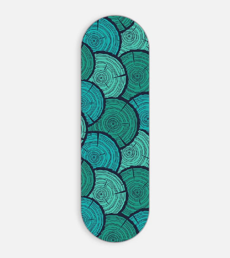 Wood Pattern Phone Grip Slider