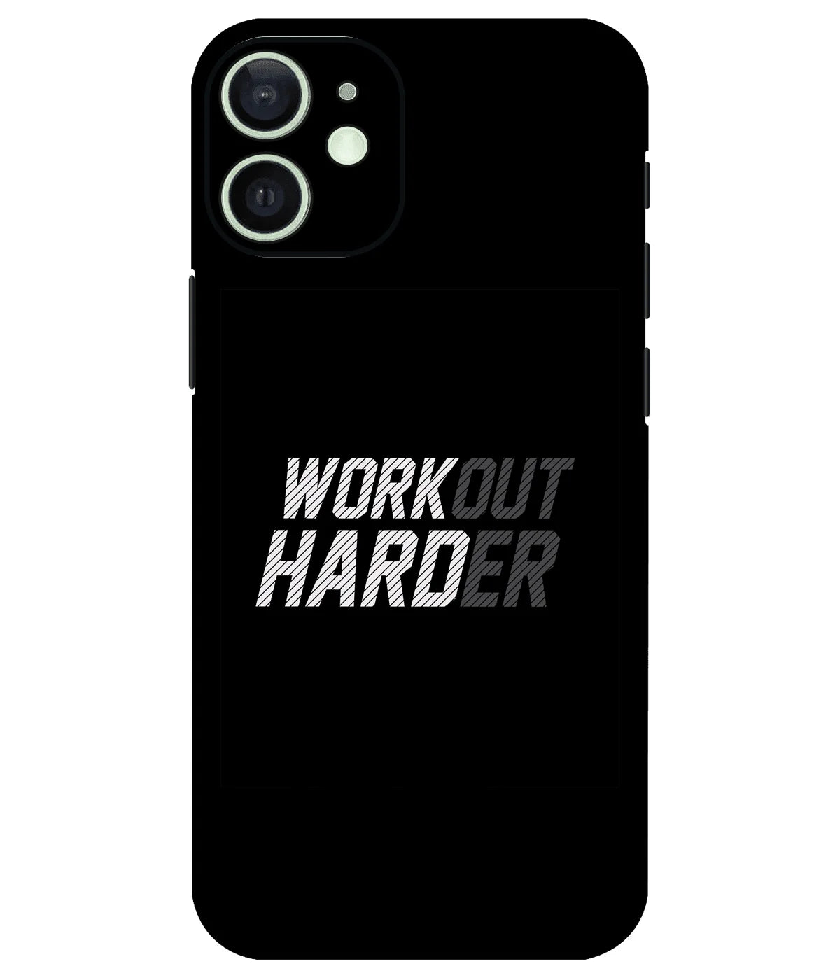 Image of a phone case featuring a mobile skin with a graphic design.