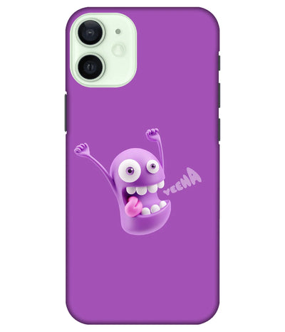 A product shot of a slim hard case with a colorful design.