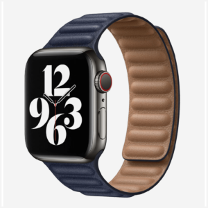 Apple Magnetic Leather Watchband Deep Navy (38/40/41mm)