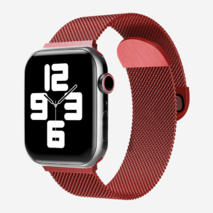 Apple Magnetic Leather Watchband Red (38/40/41mm)