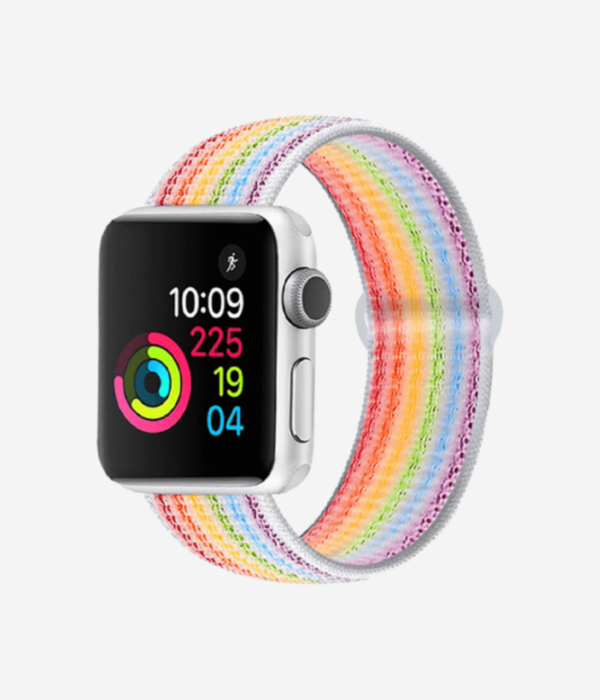 Apple Nylon Sports Watchband  Multicolour (42/44/45mm)