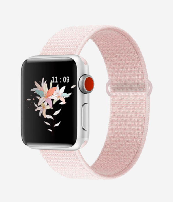Apple Nylon Sports Watchband  Pink Citrus (42/44/45mm)