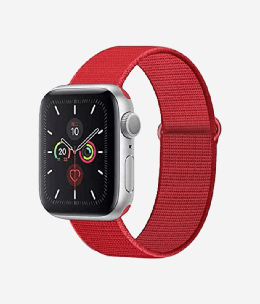 Apple Nylon Sports Watchband  Red (42/44/45mm)