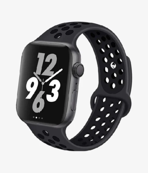 Apple Sports Silicone Watchband Black (42/44/45mm)