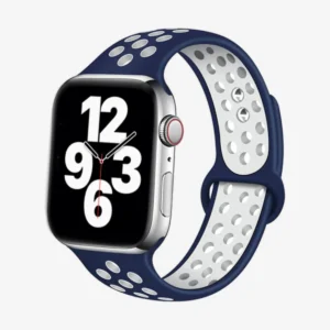 Apple Sports Silicone Watchband Blue-White (42/44/45mm)