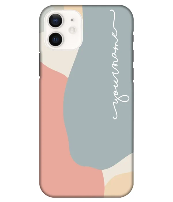 Abstract Colorful Pattern Printed Name Case