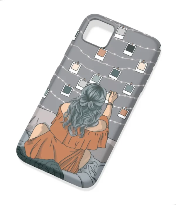 Anime Girl Photo Wall Printed Soft Silicone Mobile Back Cover